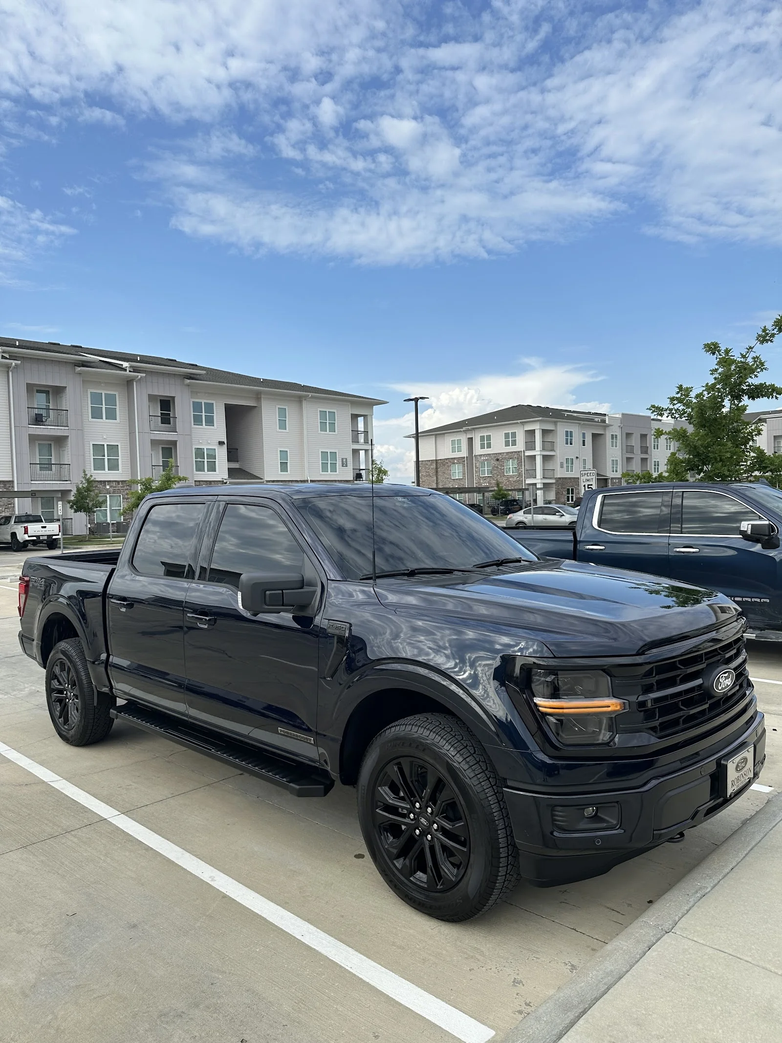 Detailed truck ready for pickup at Platinum Precision Detail